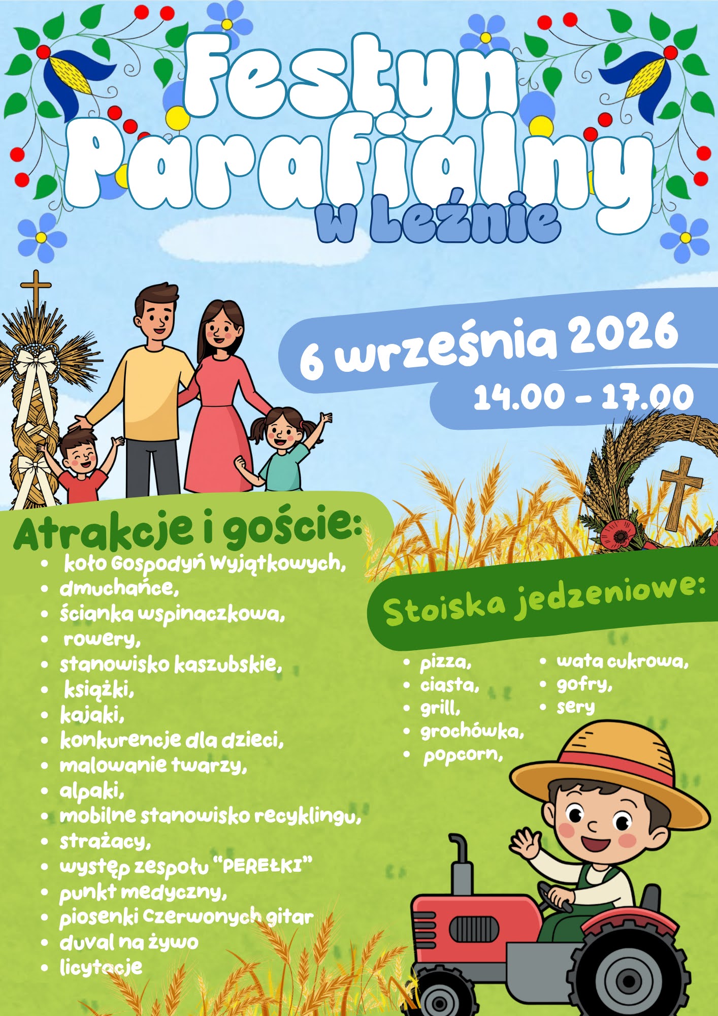 Plakat Festynu Parafialnego