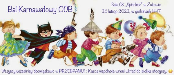 Bal karnawałowy dla dzieci